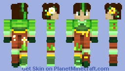 Smallishbeans: MCC Endercup - Lime Llamas Minecraft Skin