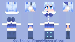 雪ミク２０１２ Minecraft Skin