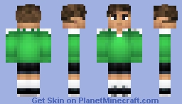 Soccer Player Minecraft Skin