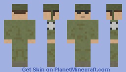 Soldier (Private) Minecraft Skin