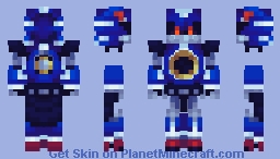 neo metal sonic Minecraft Skin