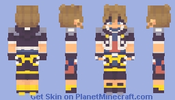Sora Minecraft Skin