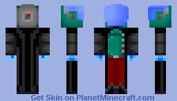 gothic/cosmic ranger guy Minecraft Skin