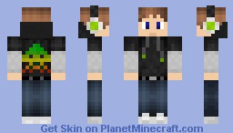 Space Invaders fan Minecraft Skin