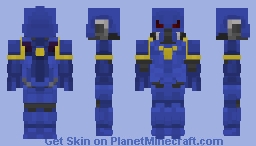 Warhammer:40K | Adeptus Astartes: Ultramarine Minecraft Skin