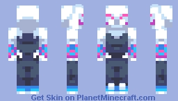 Spider Gwen Minecraft Skin