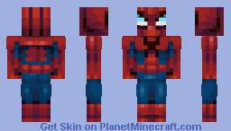Spider-Man Minecraft Skin