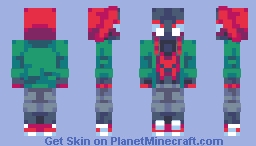 Miles Morales Spider-man Minecraft Skin