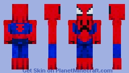 Amazing Spider-Man (Shattered Dimensions) Minecraft Skin