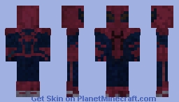 The Amazing Spider-Man Suit Minecraft Skin
