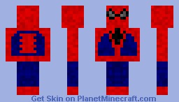 Spiderman Minecraft Skin