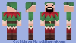 Notch The Elf Minecraft Skin