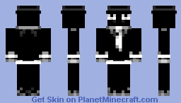 Sprunki: Black (But he's Normal!) Minecraft Skin