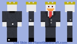 Fancy goose Minecraft Skin
