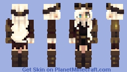 Steampunk Cyborg [commission] Minecraft Skin