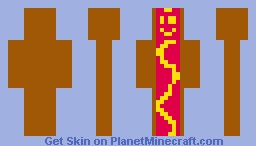 Hot Dog Minecraft Skin