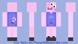 Peppa pig Minecraft Skin