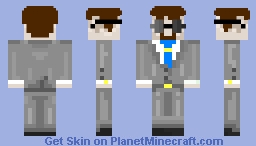 Suit in Sunglasses (java) Minecraft Skin