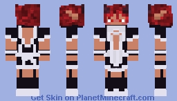 Devil Maid Boy Minecraft Skin