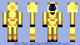 Good Golden Entity 303 Minecraft Skin