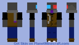 TheDarkness0ne - 2020 - Robe Outfit (Vest Only) Minecraft Skin