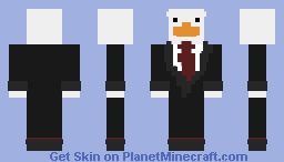 Businss Goose Minecraft Skin