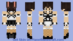 Bunny Boy Maid Minecraft Skin