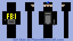 FBI Agent Minecraft Skin