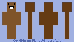 stampy's lovely world - backwards beaver Minecraft Skin