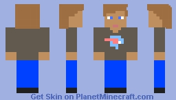 Mr. Beast Me Minecraft Skin
