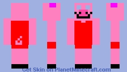 Peppa pig armor Minecraft Skin