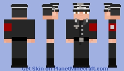 Gestapo Officer [Hermann Brunner] Minecraft Skin