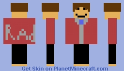 My first 3d Skin Minecraft Skin