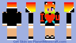 Cute Cat Girl Minecraft Skin