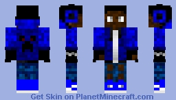 Herobrine Black Boy Minecraft Skin