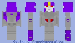 Transformers Generation 1: Astrotrain Minecraft Skin