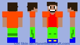 WassMan (Cartoon) Minecraft Skin