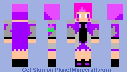 Caption Arabella from rainimator to the void Minecraft Skin