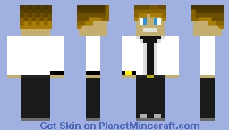 White Suit Minecraft Skin