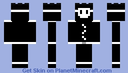 Black King Minecraft Skin