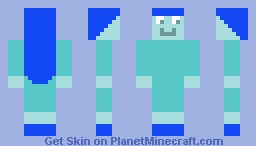 Ice Girl Minecraft Skin