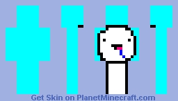 Blue Derp Dream Minecraft Skin