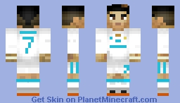 Cristiano ronaldo Minecraft Skin