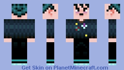 Ugly sweater boy, blue edition Minecraft Skin