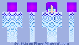 Ice girl Minecraft Skin