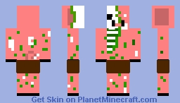 zomblified piglin Minecraft Skin