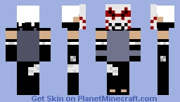 Kakashi Hatake (Black Ops(Mask)) Minecraft Skin