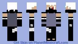 Kakashi Hatake (Black Ops (No Mask)) Minecraft Skin