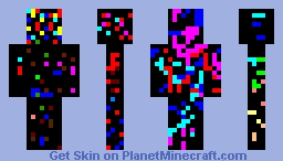 the dark lok the Animation vs Animator Minecraft Skin