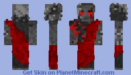 The Bloodied Stone Minecraft Skin